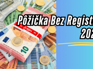 Pôžička Bez Registra 2025